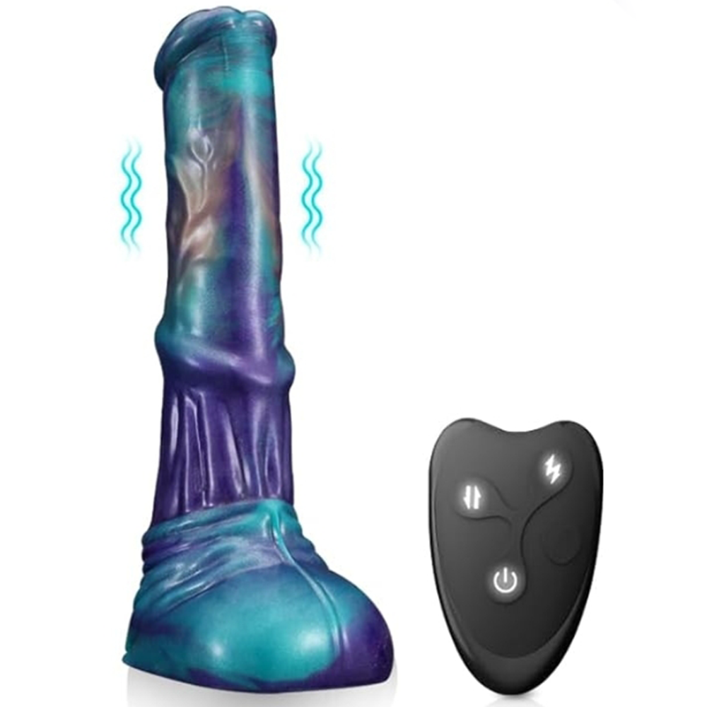 Thundr - 11.8 Inch Horse Dildo – Thrusting & Vibrating Fantasy Dildo