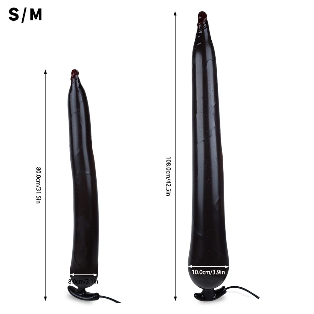 Cannonix - Inflatable Extra-Long Anal Dildo