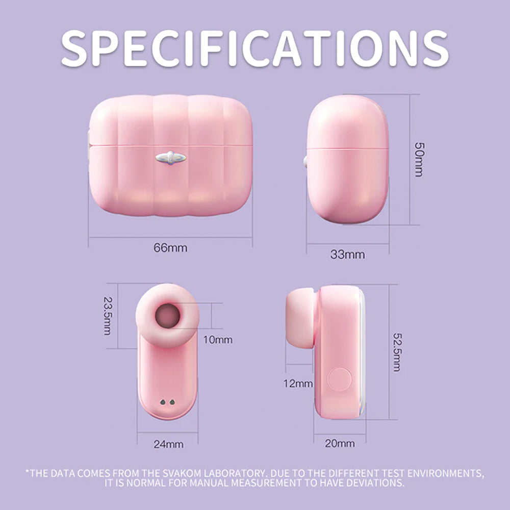 Alggie - Clit Sucker - App Controlled Suction Vibrator