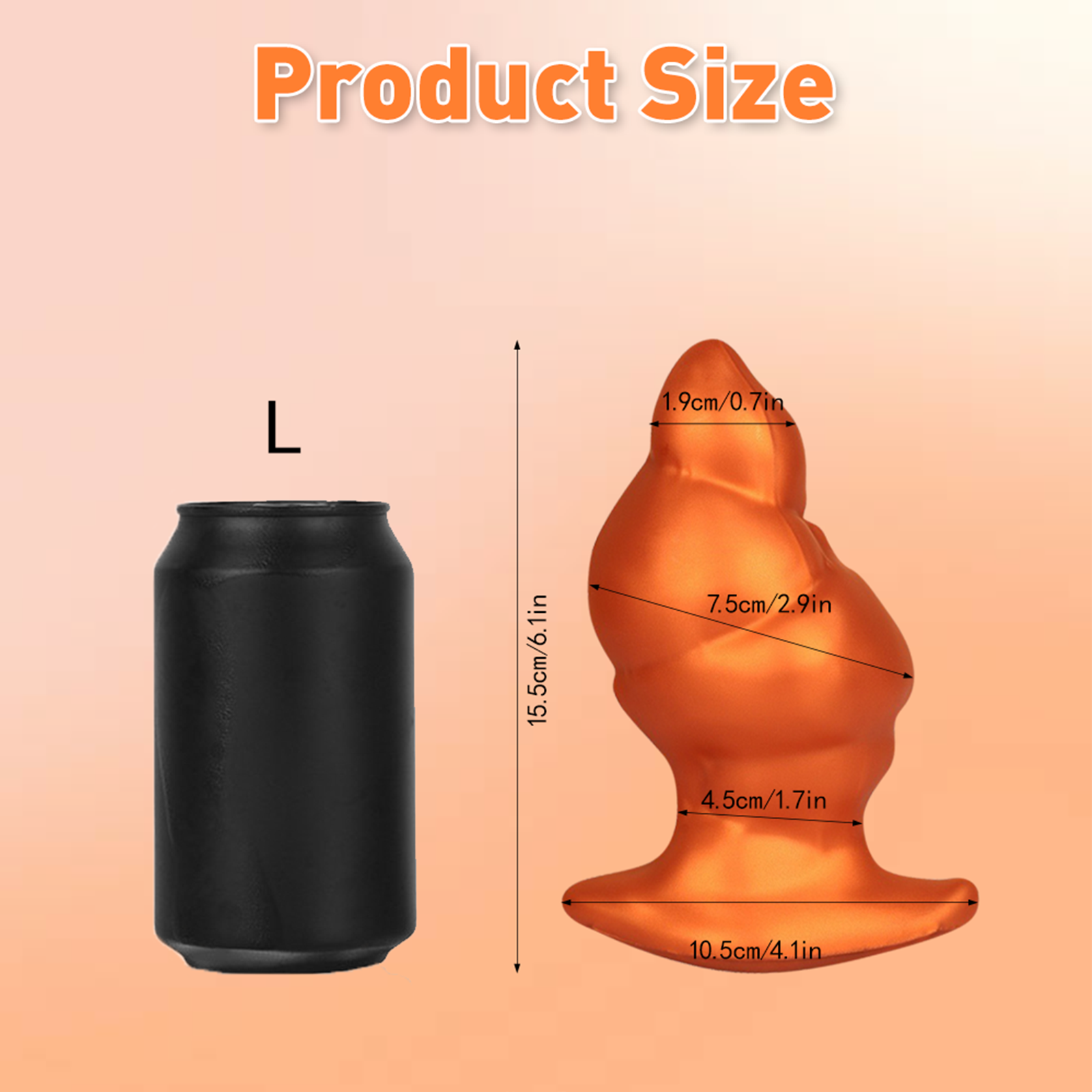 Surge Knight - Silicone Butt Plug