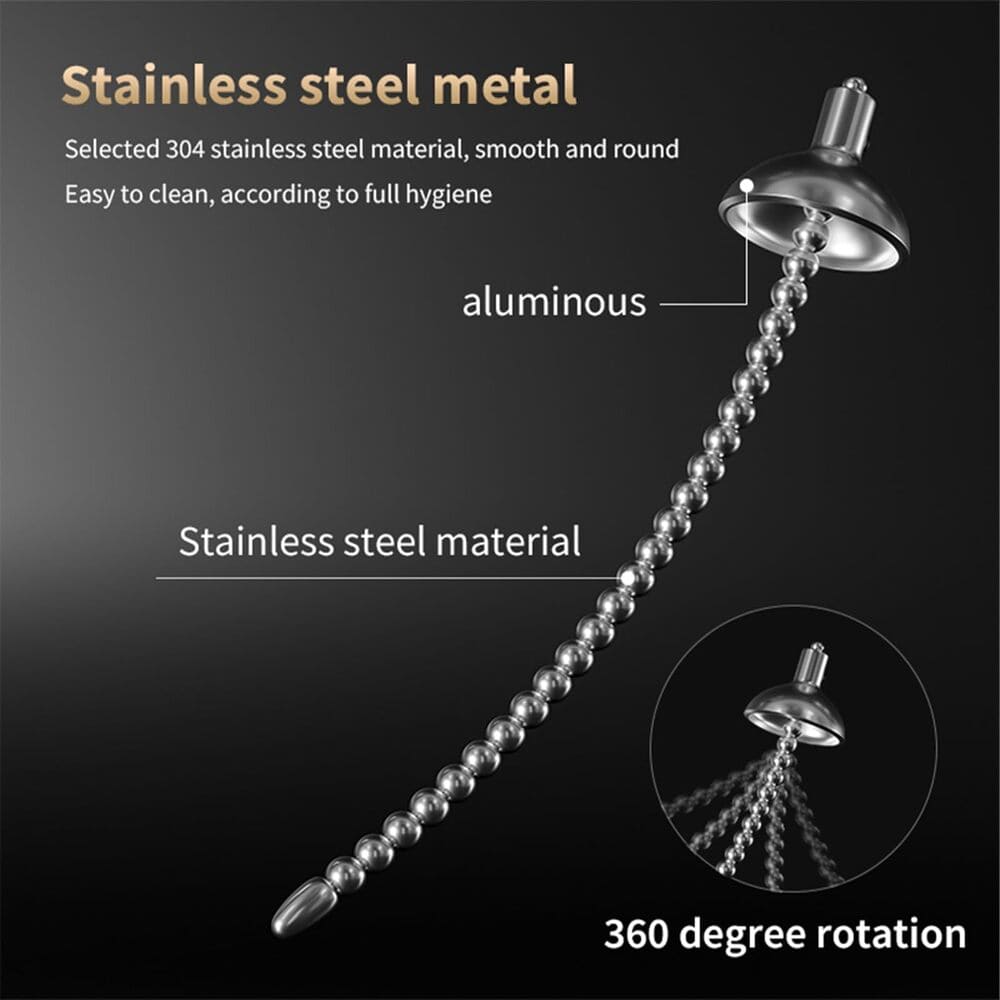 Beaded Blade - Remote-Control E-Stim Urethral Sound