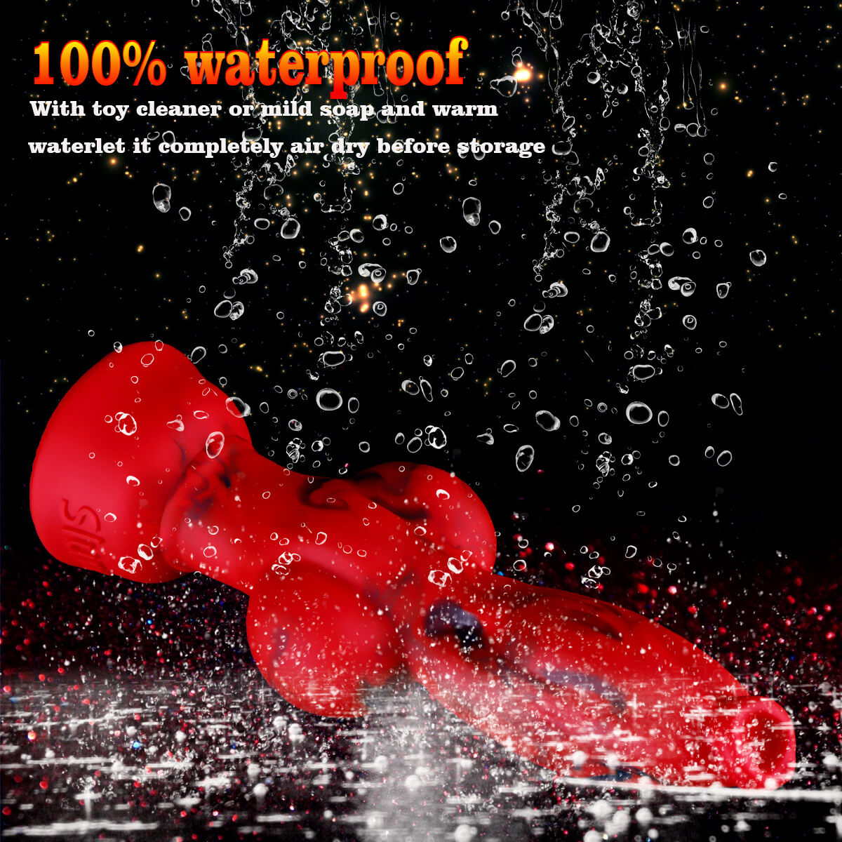 Crimwolf - Wolf Dildo - Knot Dildo - Dog Dildo - 4 Sizes