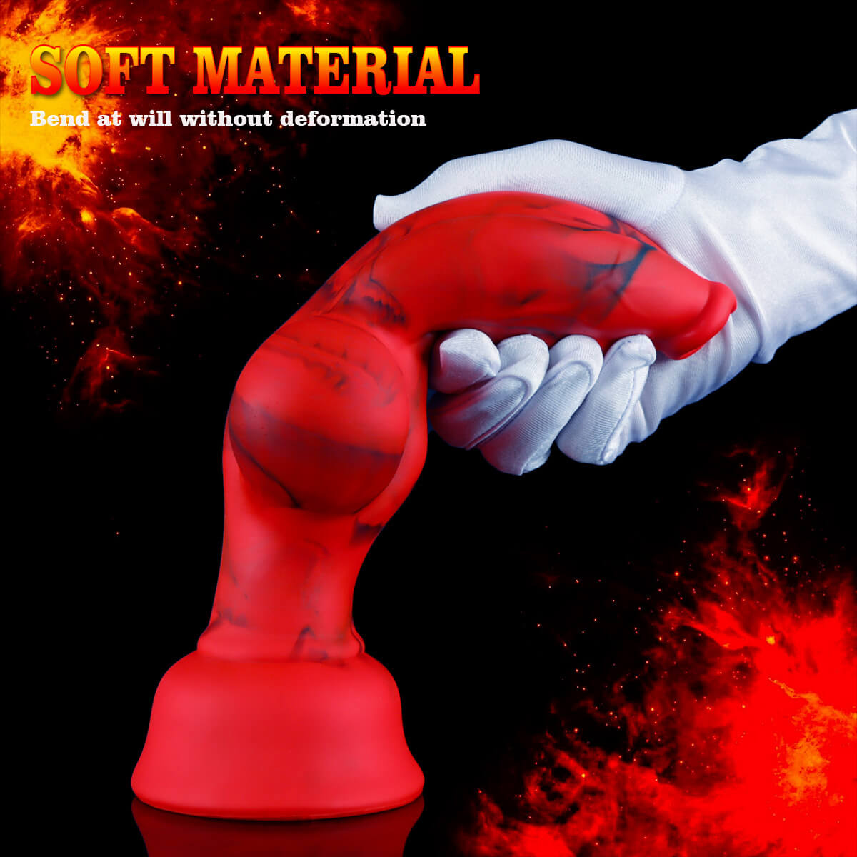Crimwolf - Wolf Dildo - Knot Dildo - Dog Dildo - 4 Sizes