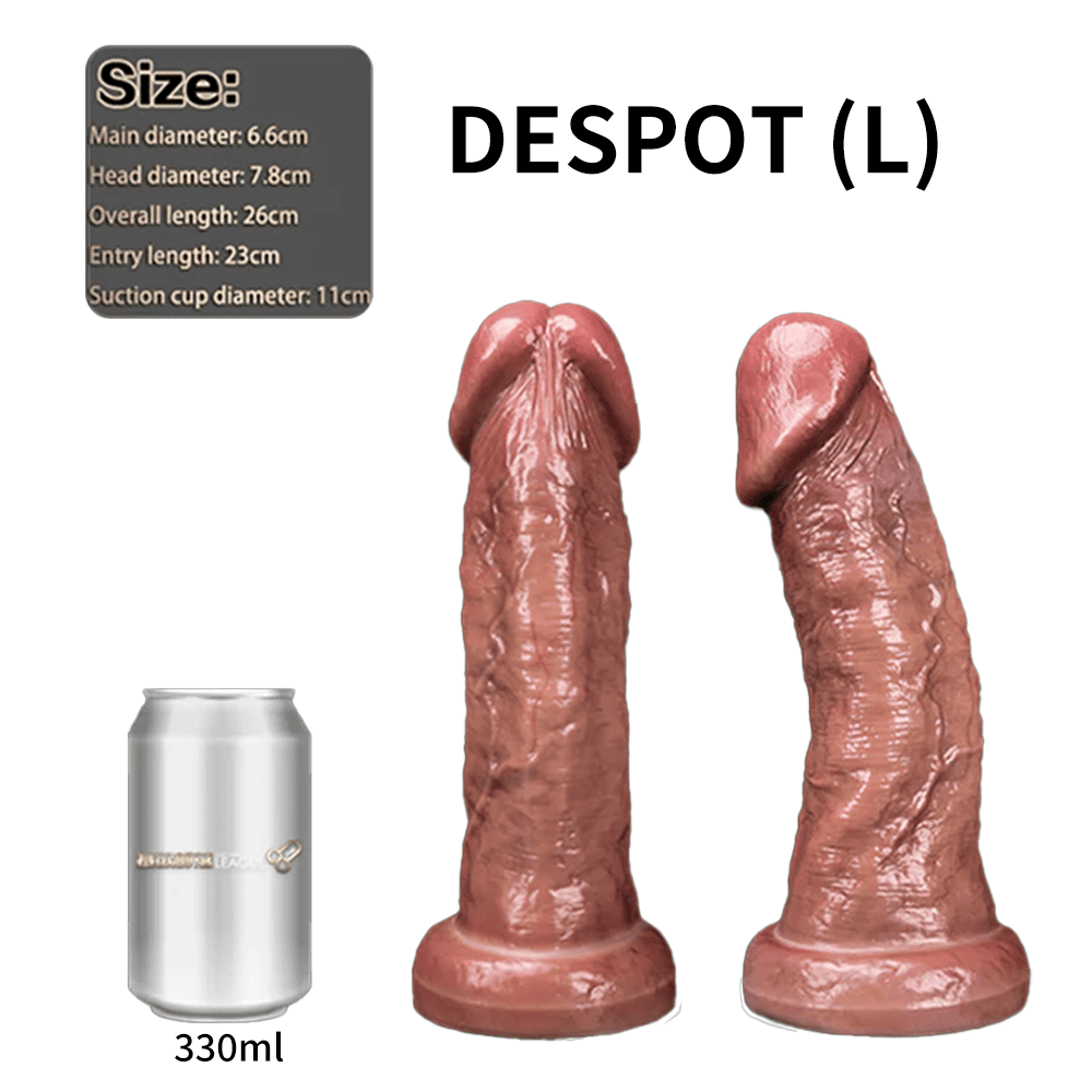 Despot–Realistic-Dildo-with-Veiny-Texture-Powerful-Suction-Base_6