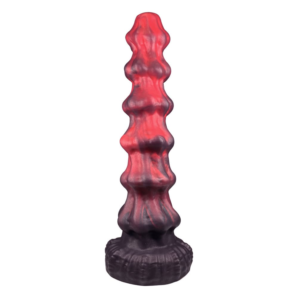 Migo - 10 Inch Knot Dildo - Fantasy Dildo - Alien Dildo with 6 Knots