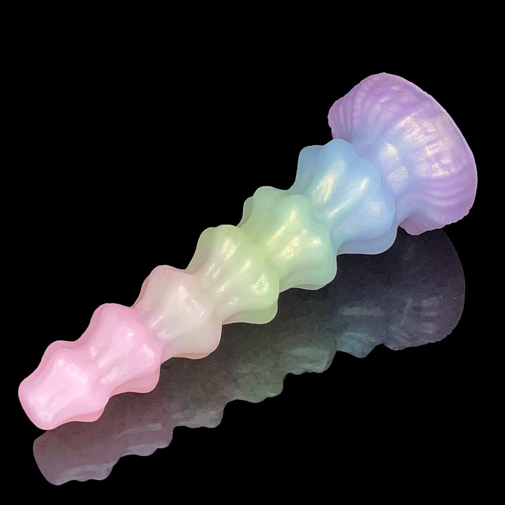 Migo - 10 Inch Knot Dildo - Fantasy Dildo - Alien Dildo with 6 Knots