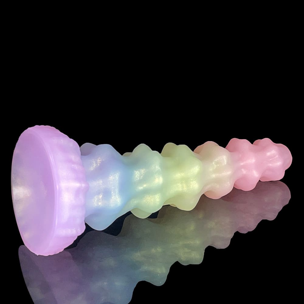 Migo - 10 Inch Knot Dildo - Fantasy Dildo - Alien Dildo with 6 Knots