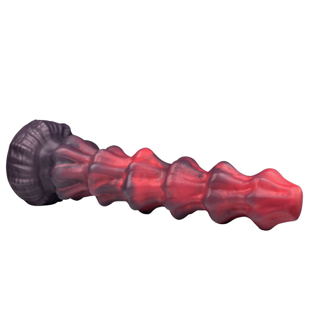 Migo - 10 Inch Knot Dildo - Fantasy Dildo - Alien Dildo with 6 Knots