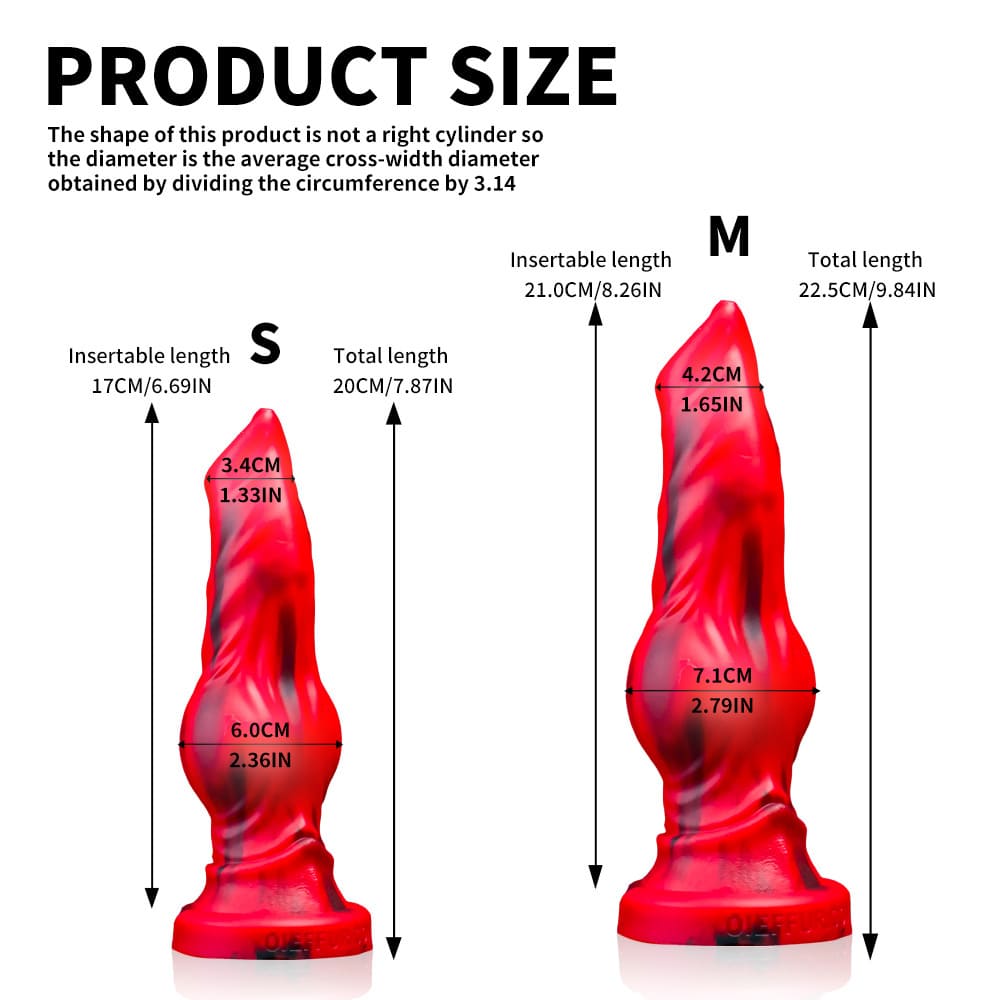 Firewolf-Lycan-Knot-Dildo