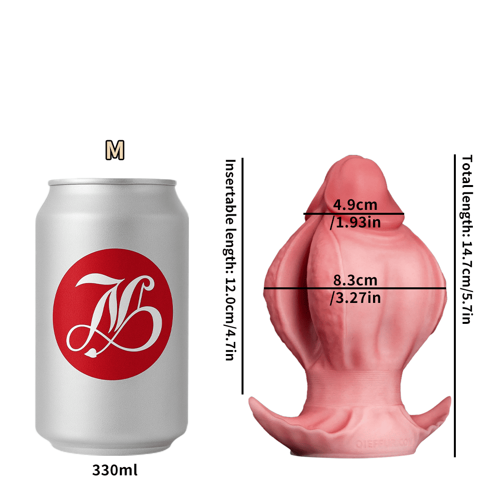 Fissure - Blooming Flesh Flower Anal Plug - 4 Sizes