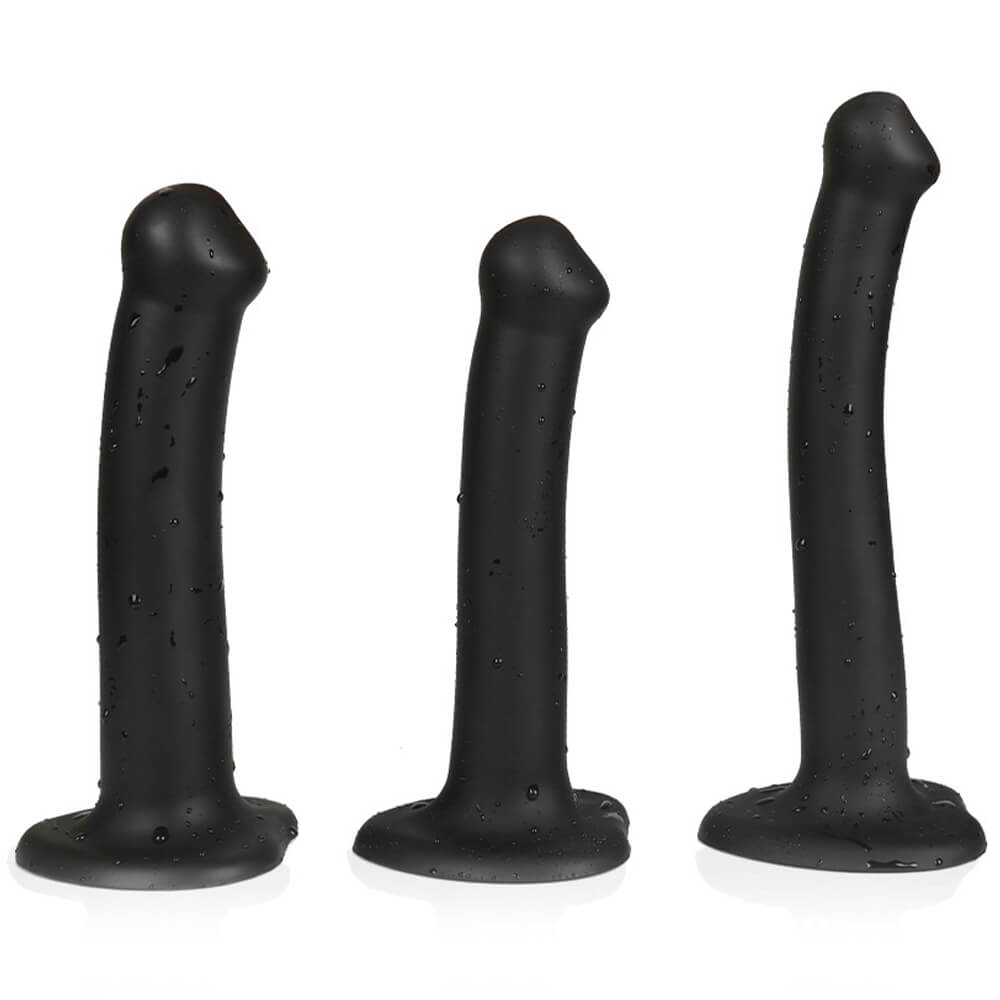 FlexArch_Anal_Dildo_with_Suction_Base_Three_Sizes