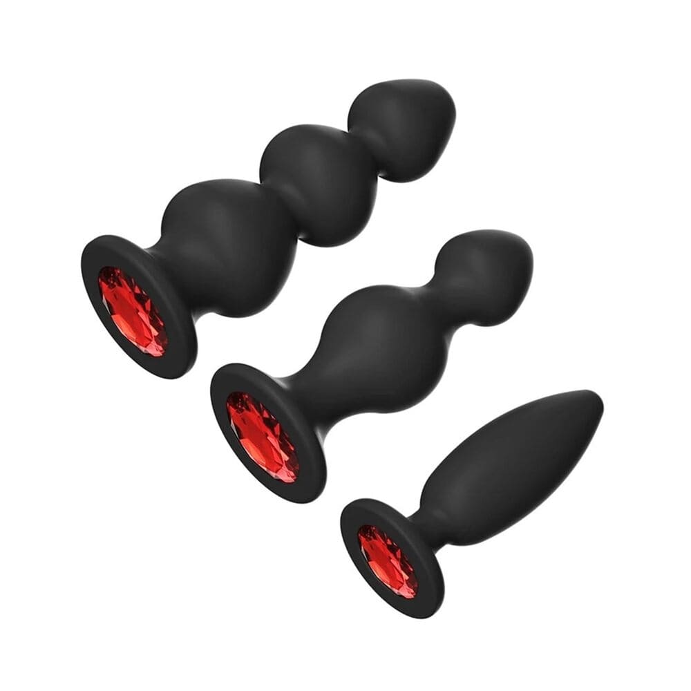 Freya-Beaded-Anal-Plug-Anal-Training-Kit