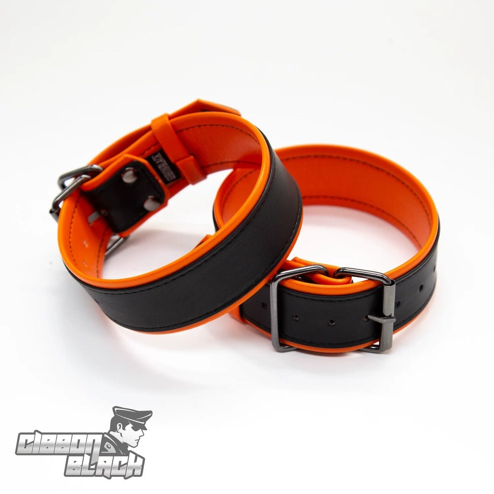 Gibbon-Black-Leather-Puppy-Armband