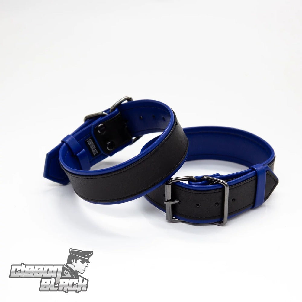 Gibbon-Black-Leather-Puppy-Armband