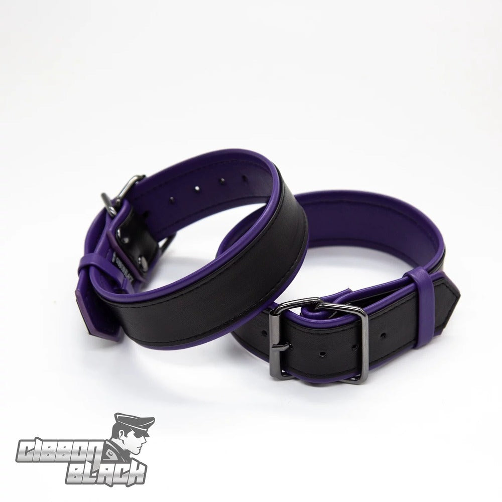 Gibbon-Black-Leather-Puppy-Armband