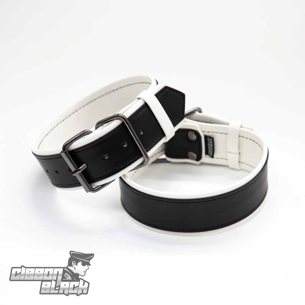 Gibbon-Black-Leather-Puppy-Armband