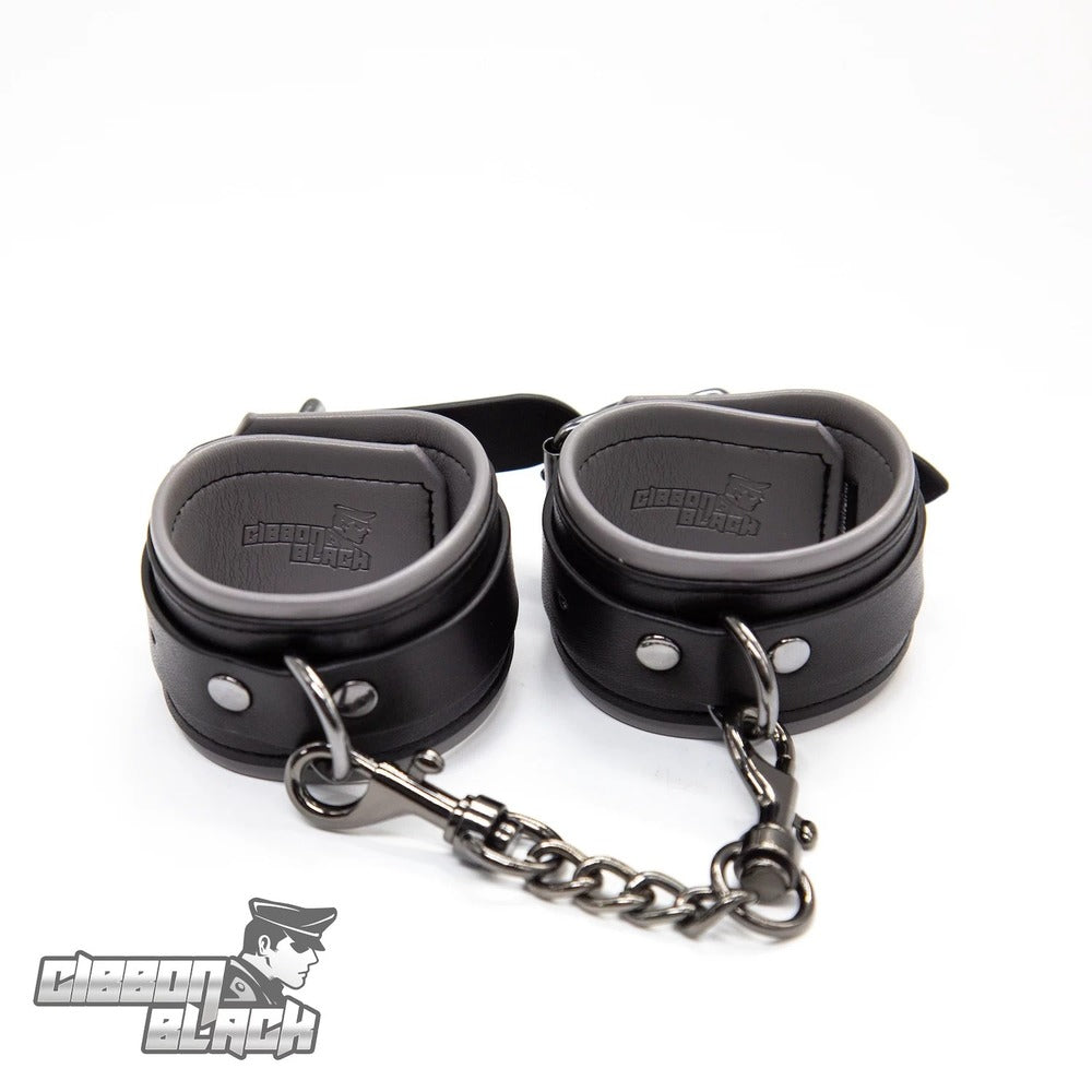 Gibbon-Black-Leather-Puppy-Wrist-Restraints