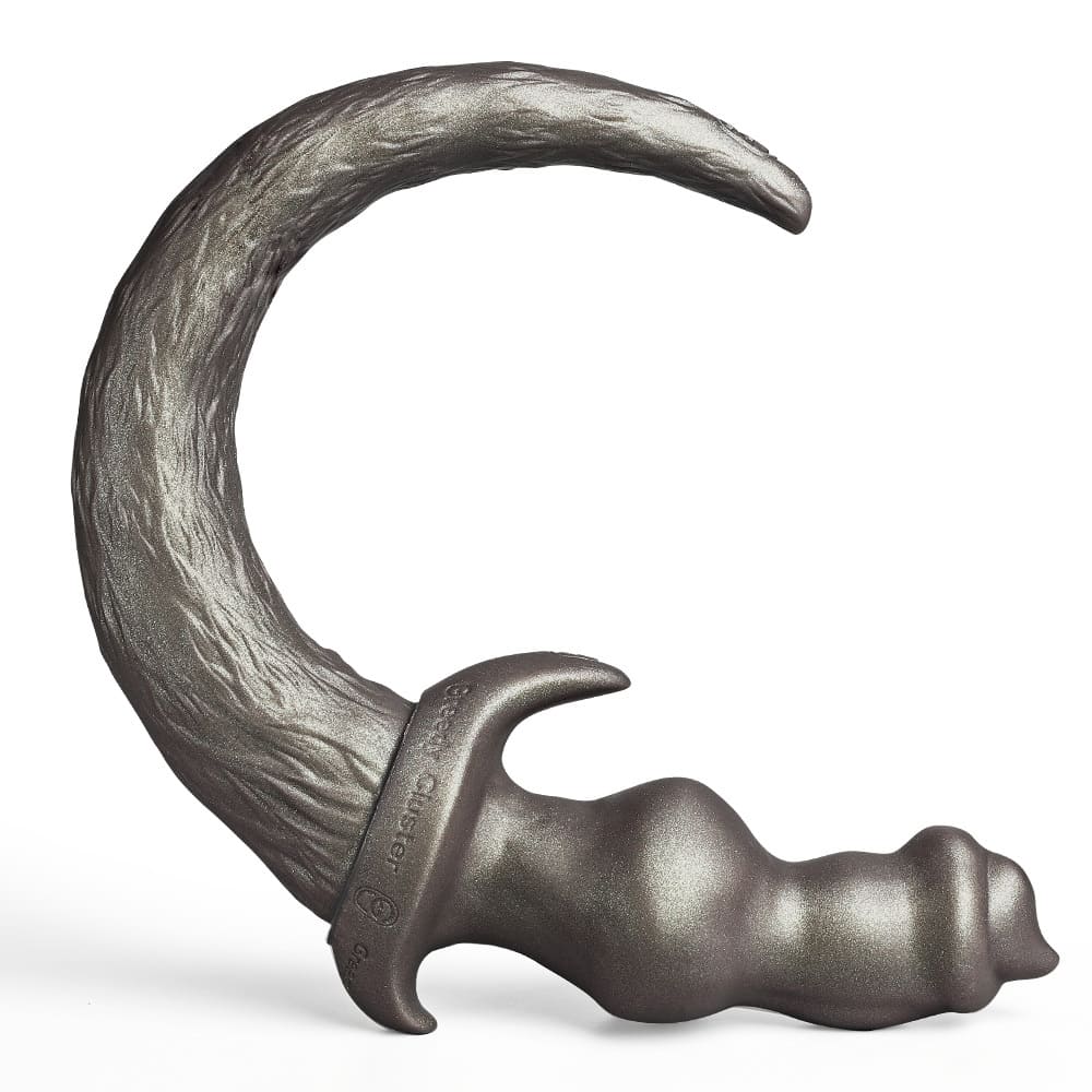 Greedy-Cluster-Pup-Woof-Tail-Plug-with-Knot-Dildo-3-Sizes