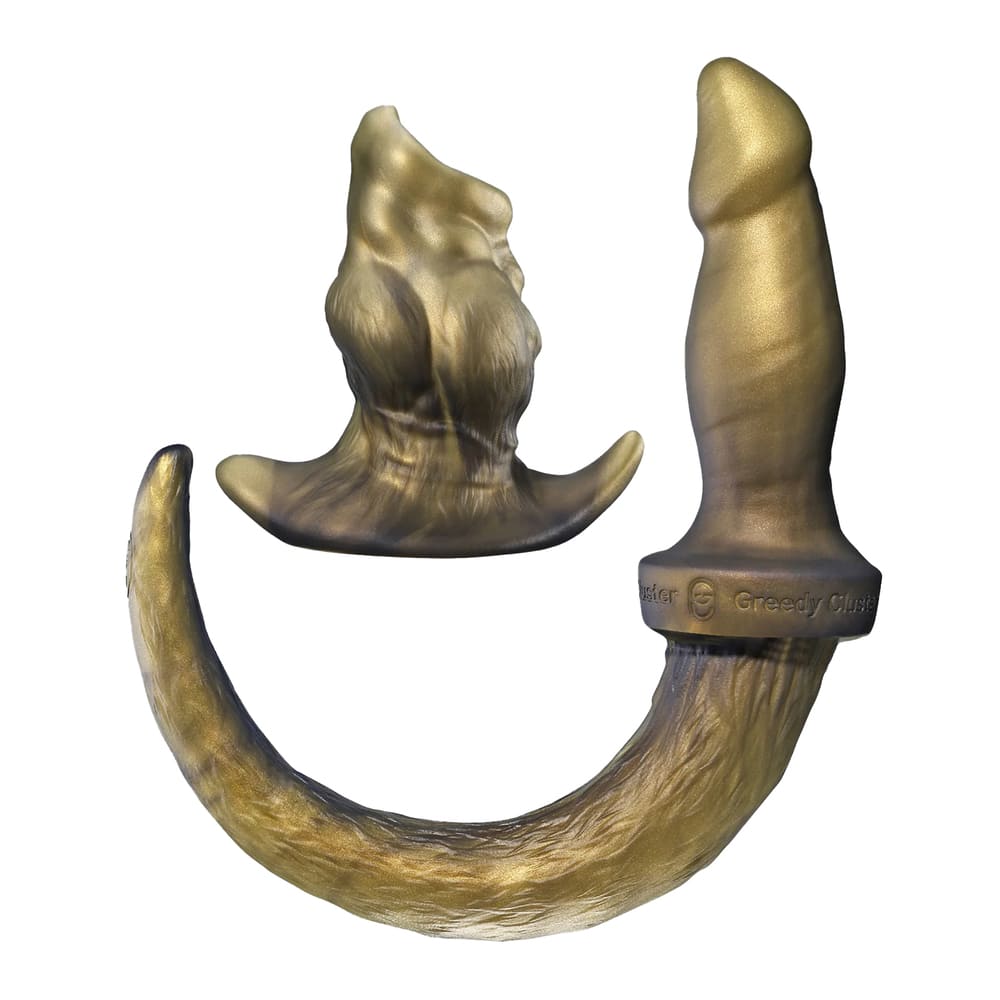 Greedy-Cluster-PupSet-Puppy-Tail-Toy-Tunnel-Plug-Kit