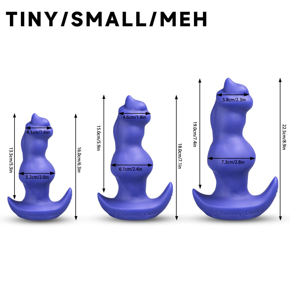 Greedy-Cluster-Puppy-Stopper-Knotted-Anal-Plug-3-Sizes