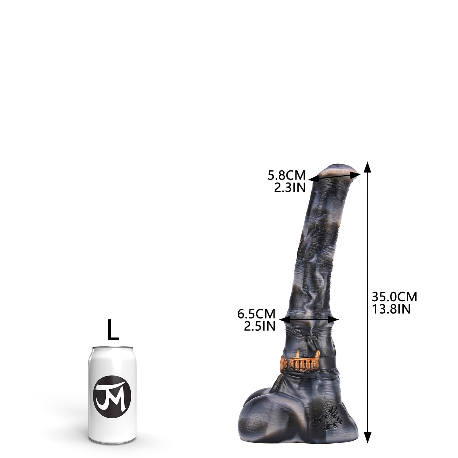 Nothosaur HUNTER JACK - Ejaculating Dildo - Horse Dildo