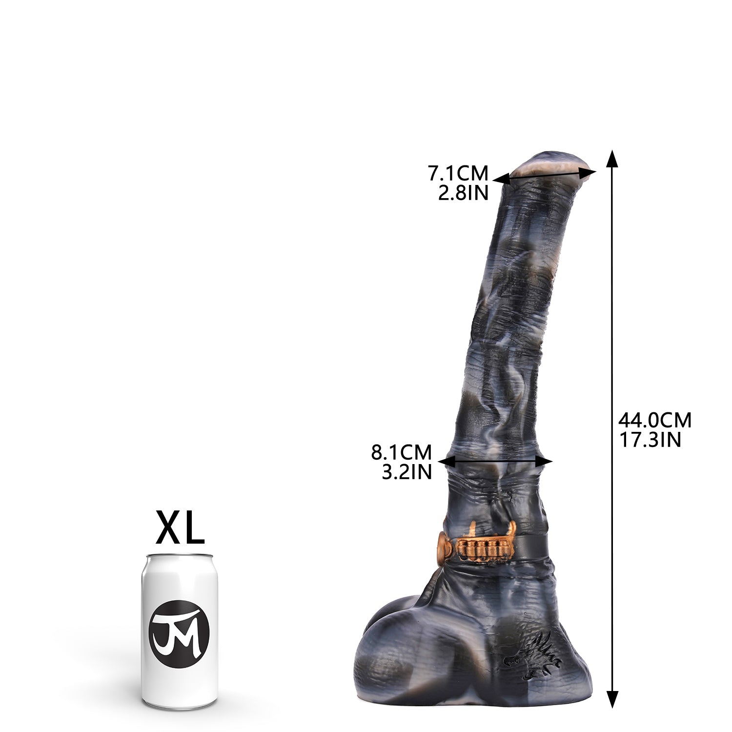 Nothosaur HUNTER JACK - Ejaculating Dildo - Horse Dildo