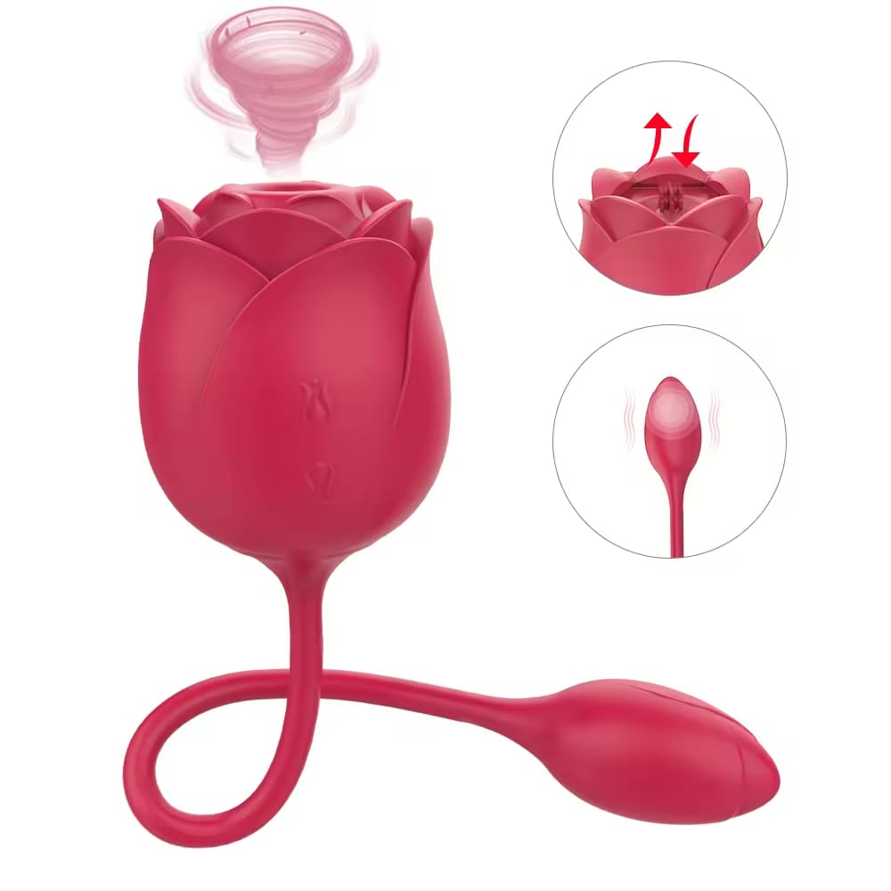 Immortal-Flower-Rose-Glow-2-in-1-Clitoral-Suction-Stimulator-with-Egg-Vibrator