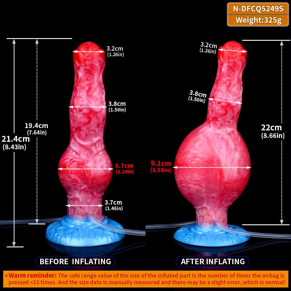 Luna-Inflatable-Squirting-Knot-Dildo-Fantasy-Dog-Dildo