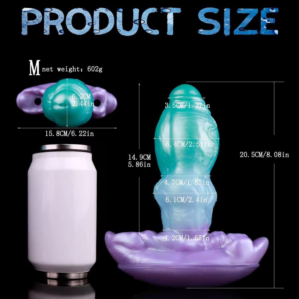 Steele - Fantasy Dildo Butt Plug - Anal Sex Toy