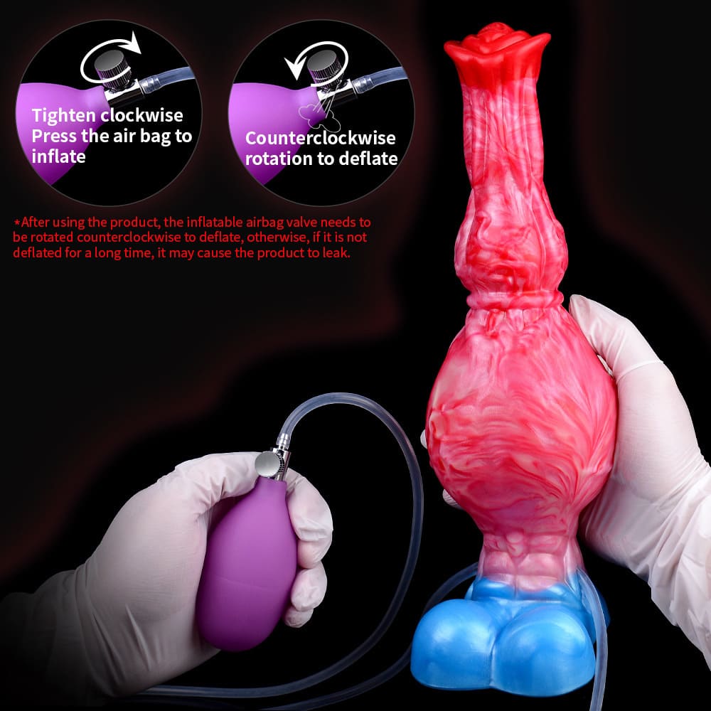 Molten-10-Inch-Inflatable-Squirting-Knot-Dildo-Fantasy-Horse-Dildo