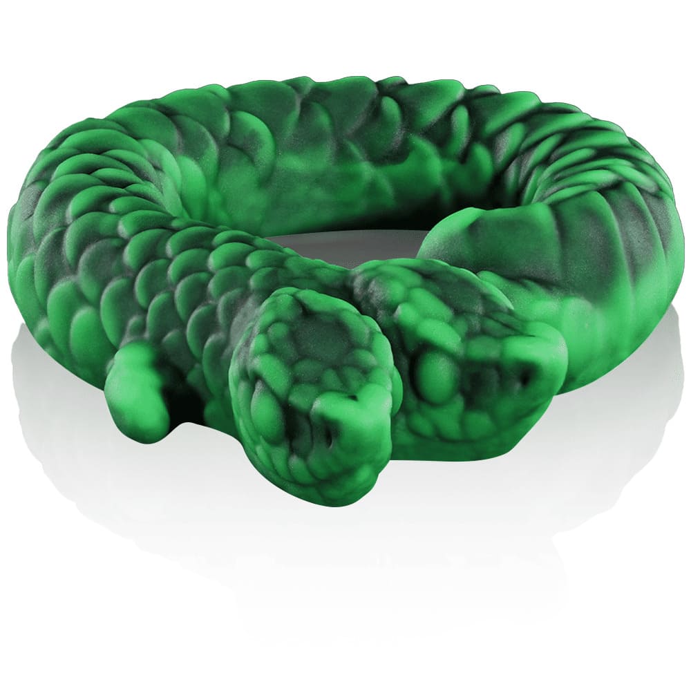 Nothosaur Twin's Ring - Fantasy Serpent Cock Ring