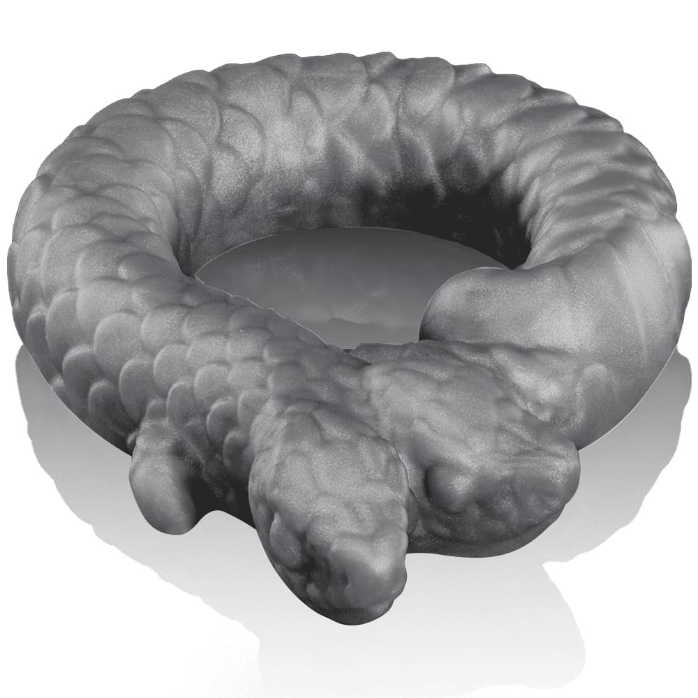 Nothosaur Twin's Ring - Fantasy Serpent Cock Ring