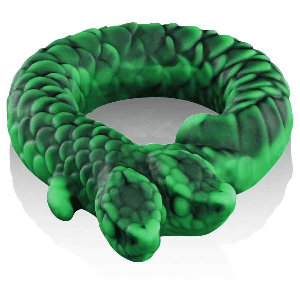 Nothosaur Twin's Ring - Fantasy Serpent Cock Ring