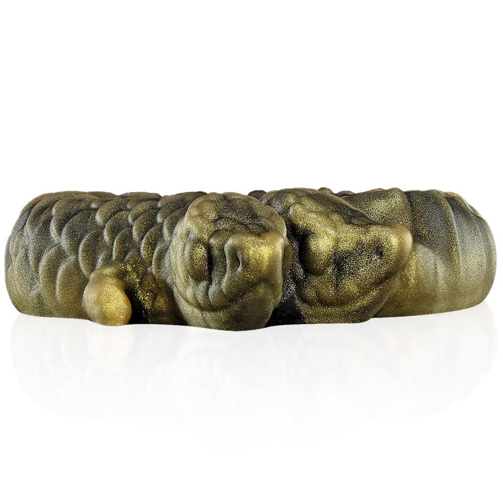 Nothosaur Twin's Ring - Fantasy Serpent Cock Ring