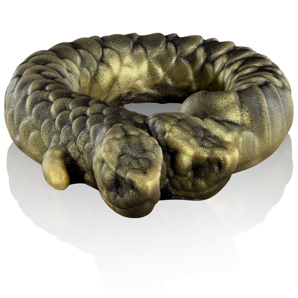 Nothosaur Twin's Ring - Fantasy Serpent Cock Ring