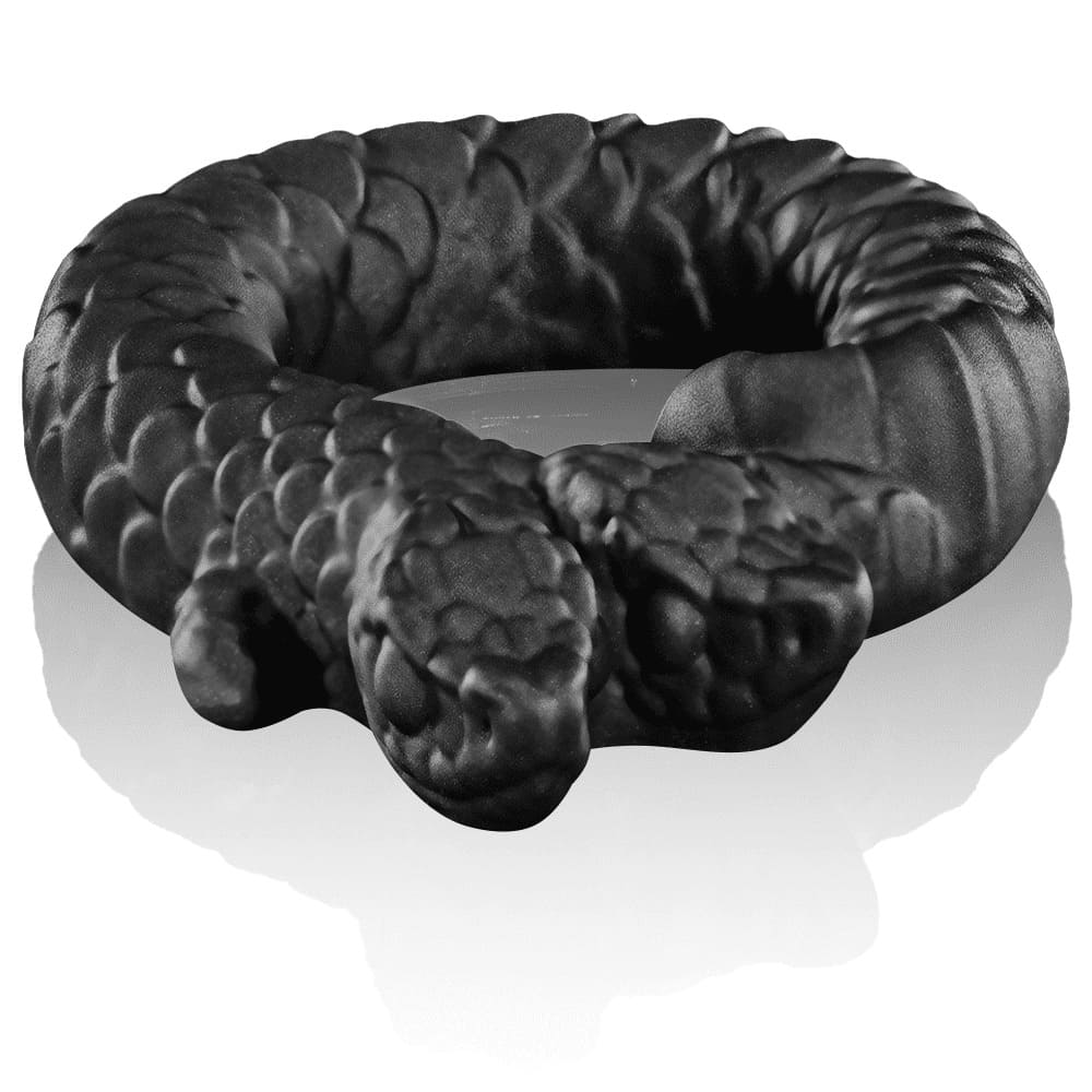 Nothosaur Twin's Ring - Fantasy Serpent Cock Ring