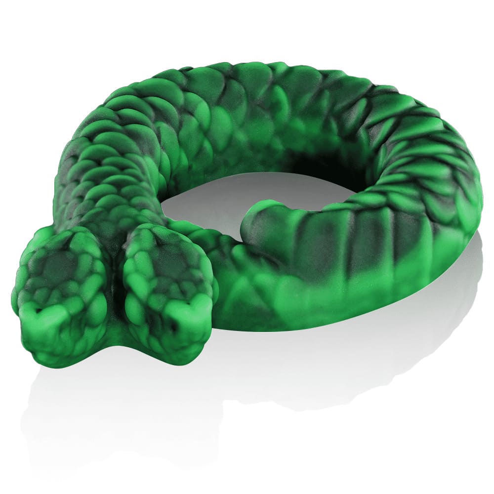 Nothosaur Twin's Ring - Fantasy Serpent Cock Ring