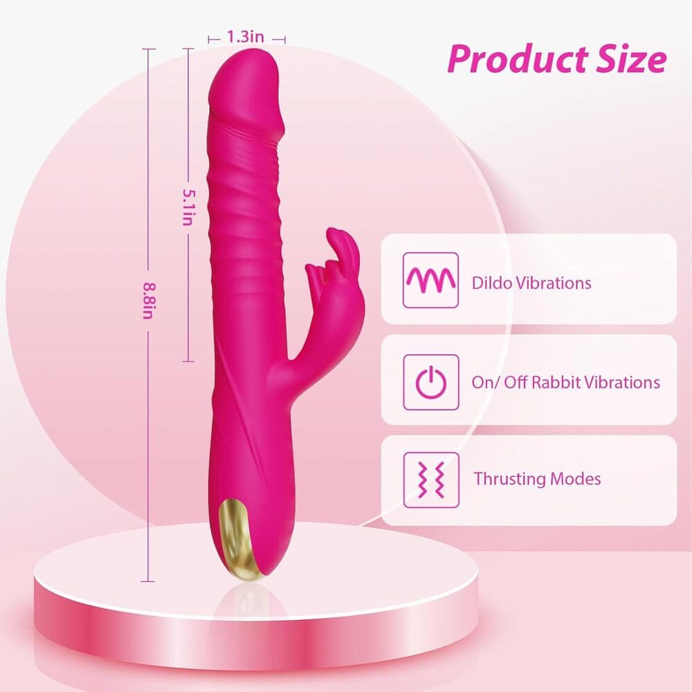 Oliya - 3-in-1 Rabbit Vibrator for G-Spot & Clitoral Pleasure