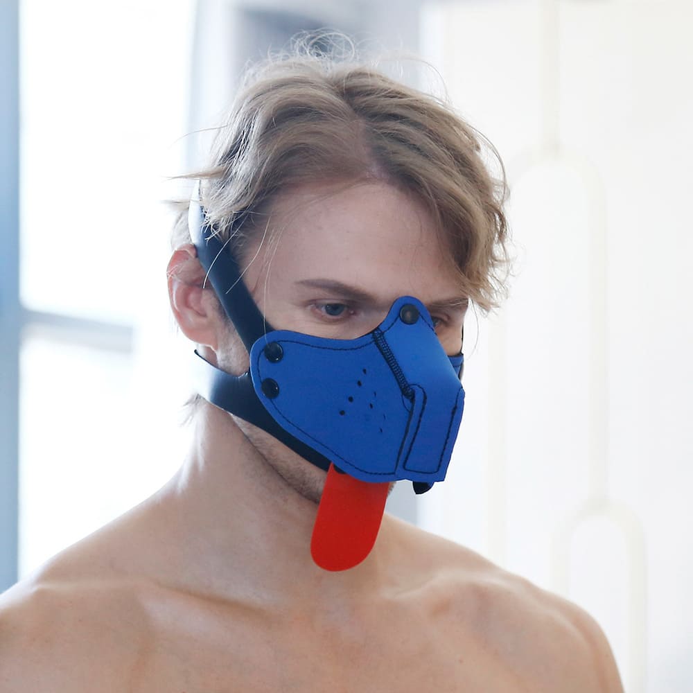 PupMaster - Adjustable Dog Play Hood for Roleplay & BDSM Fun