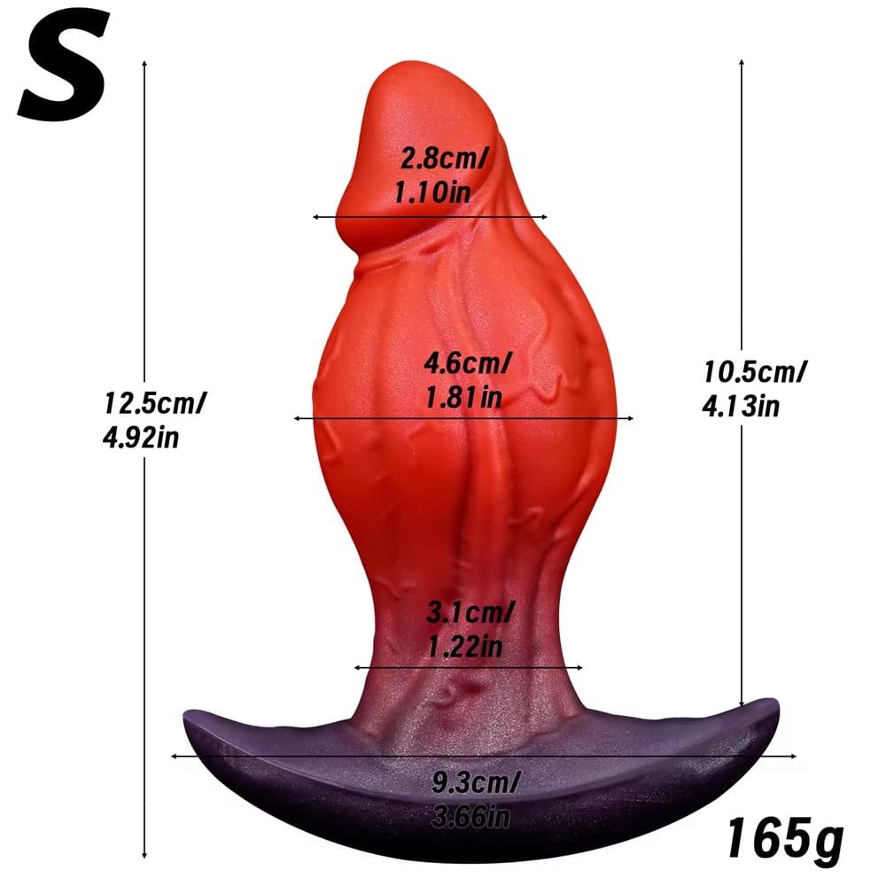 Rosso - Knot Butt Plug - Anal Toy