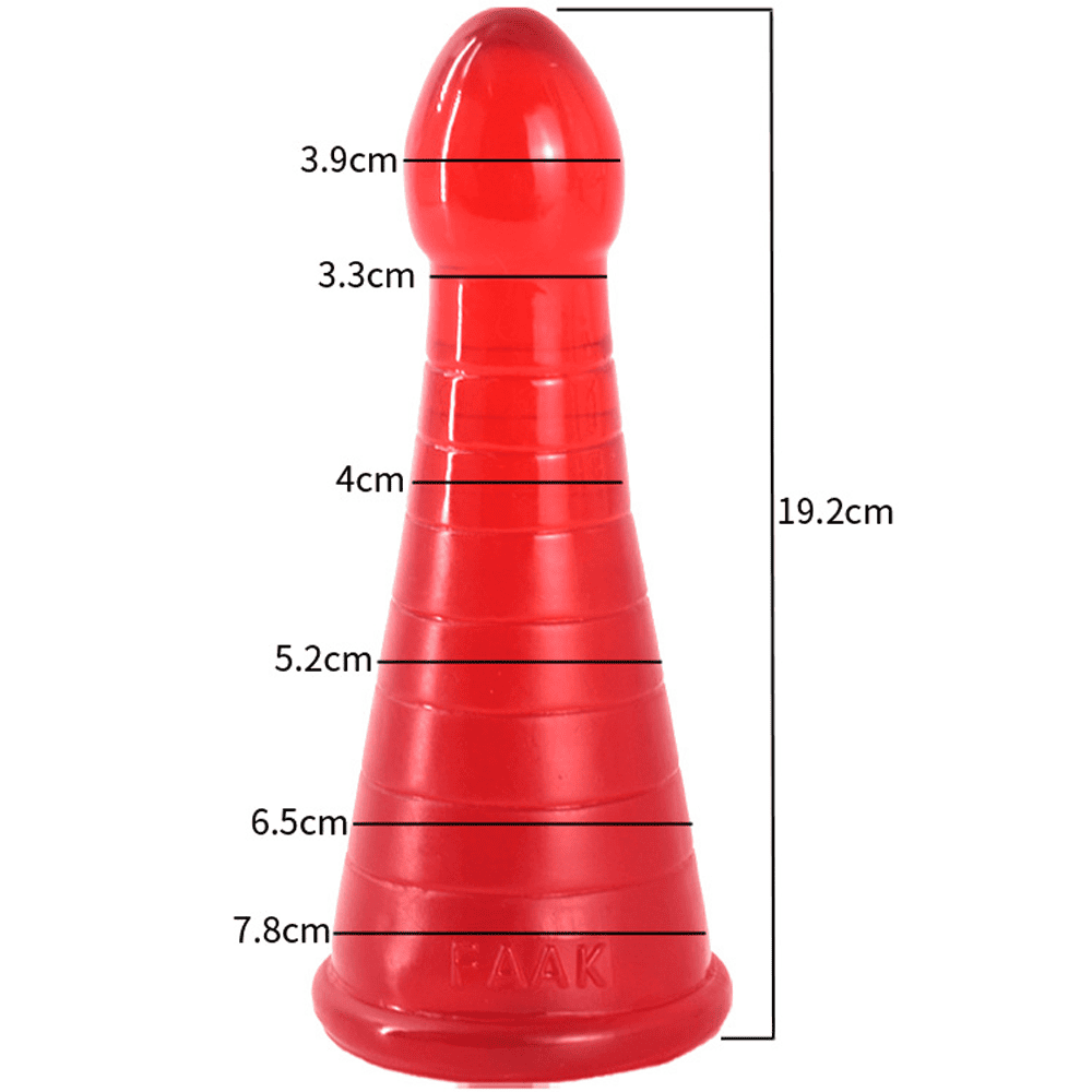 SantaCone - Santa Hat Themed Anal Plug - Anal Trainer