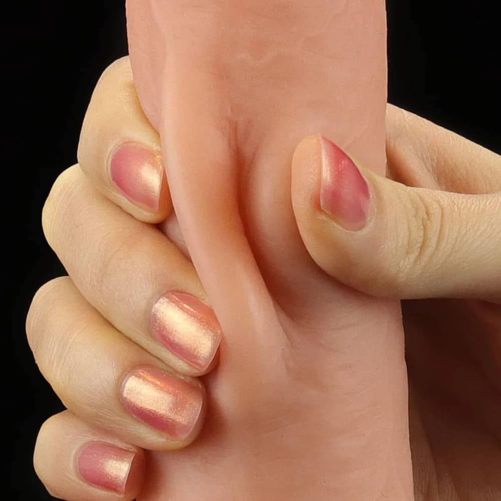 Sliding Skin - 9 Inch Ultra-Realistic Dildo - Suction Cup Dildo