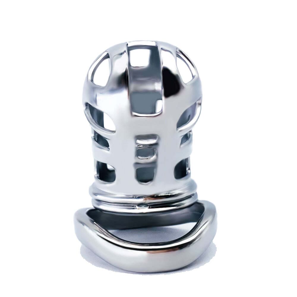 Stryke-Stainless-Steel-Mamba-Chastity-Cage-Open-Metal-Cage