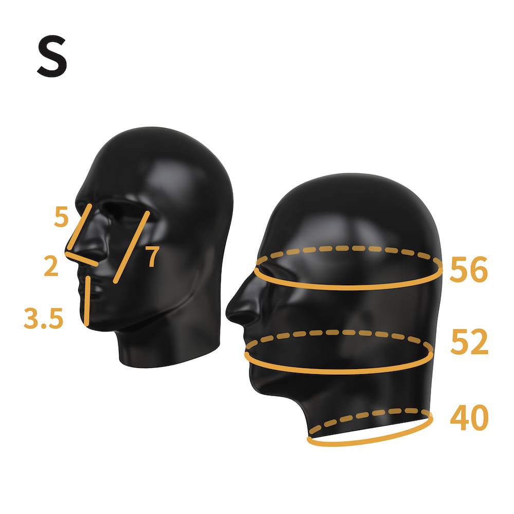 THE RUBBER PRISONER Anatomical Latex Mask