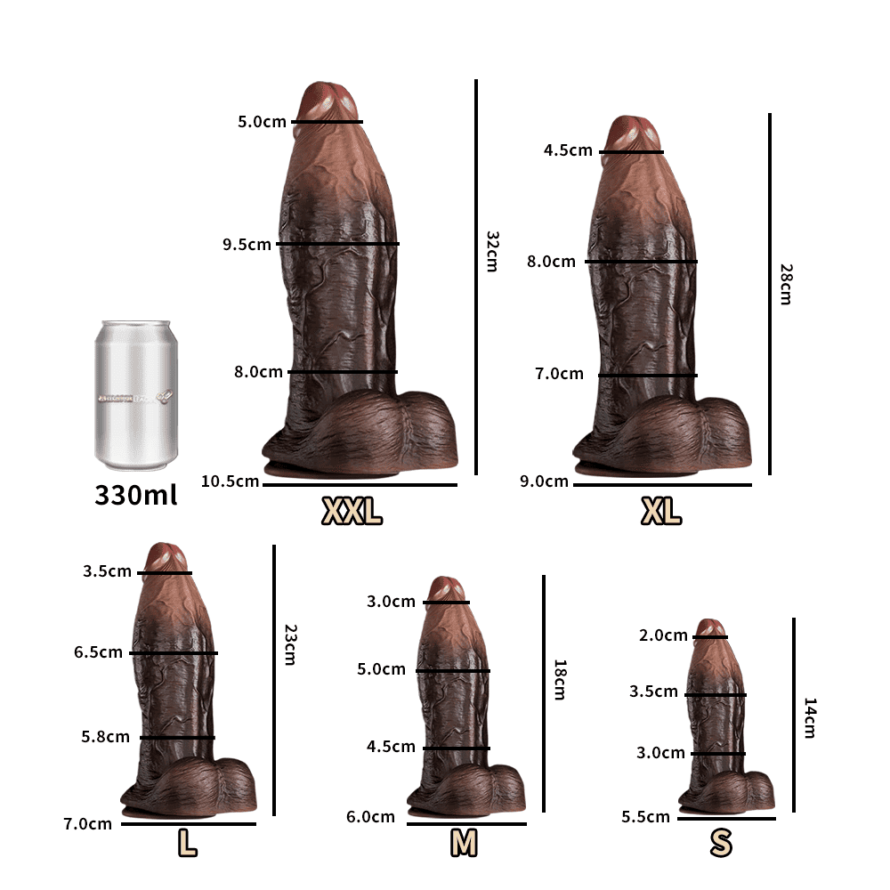 Thor – Extreme Realistic Dildo with Thick Shaft & Suction Base