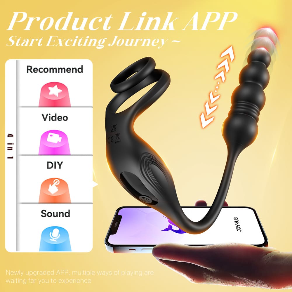 VibeTail - Thrusting Prostate Massager with Cock Ring