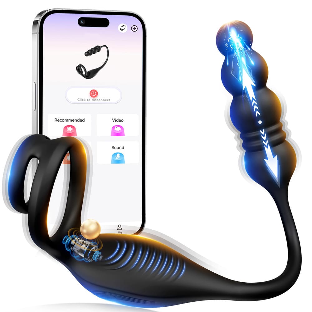 VibeTail - Thrusting Prostate Massager with Cock Ring