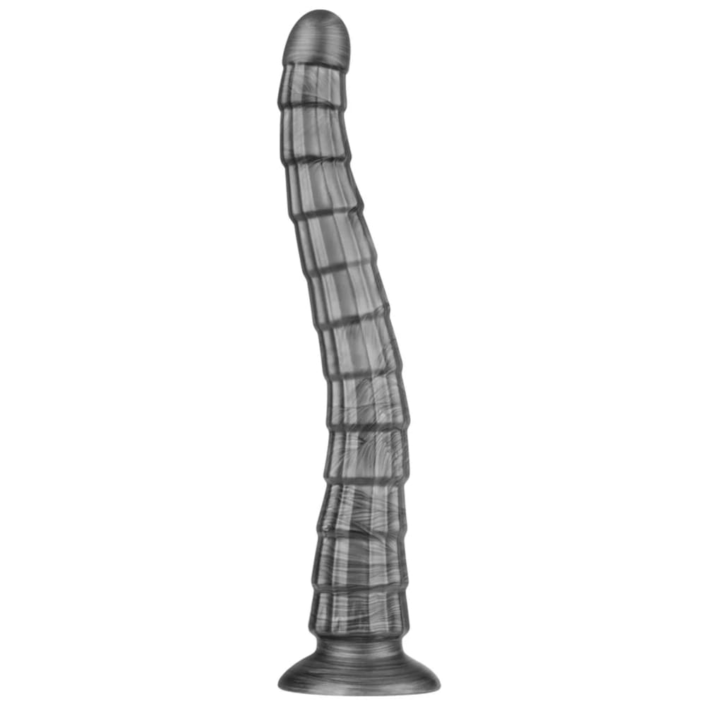 Vibrax Slider - 14.5" Vibrating Dildo - Anal Dilator