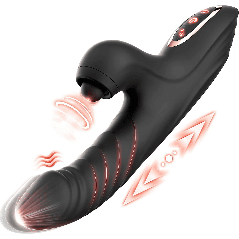 Violet-4-in-1-G-Spot-Vibrator-Clitoral-Sucker-App-Controlled