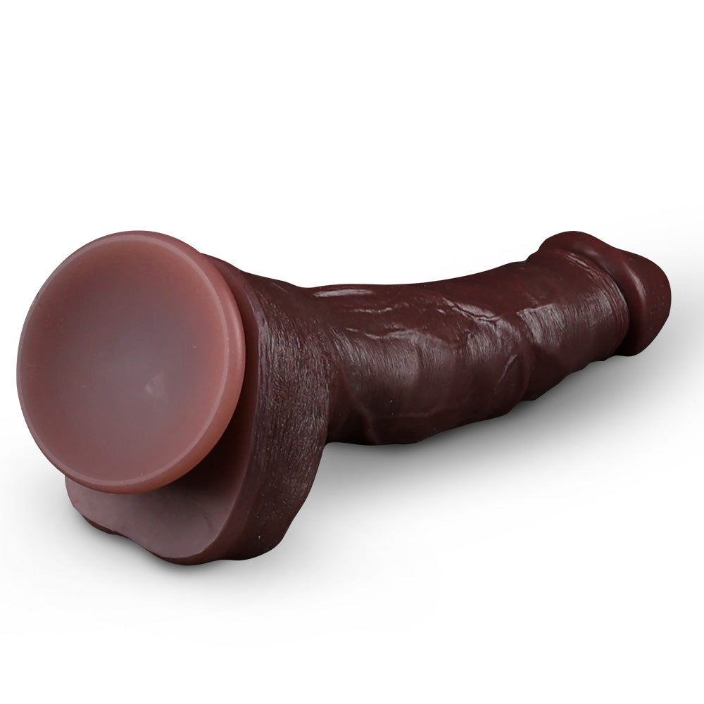 Voren-Dual-Density-Realistic-Dildo-Suction-Cup-Dildo